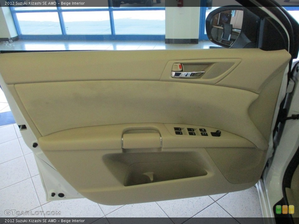 Beige Interior Door Panel for the 2012 Suzuki Kizashi SE AWD #145348396