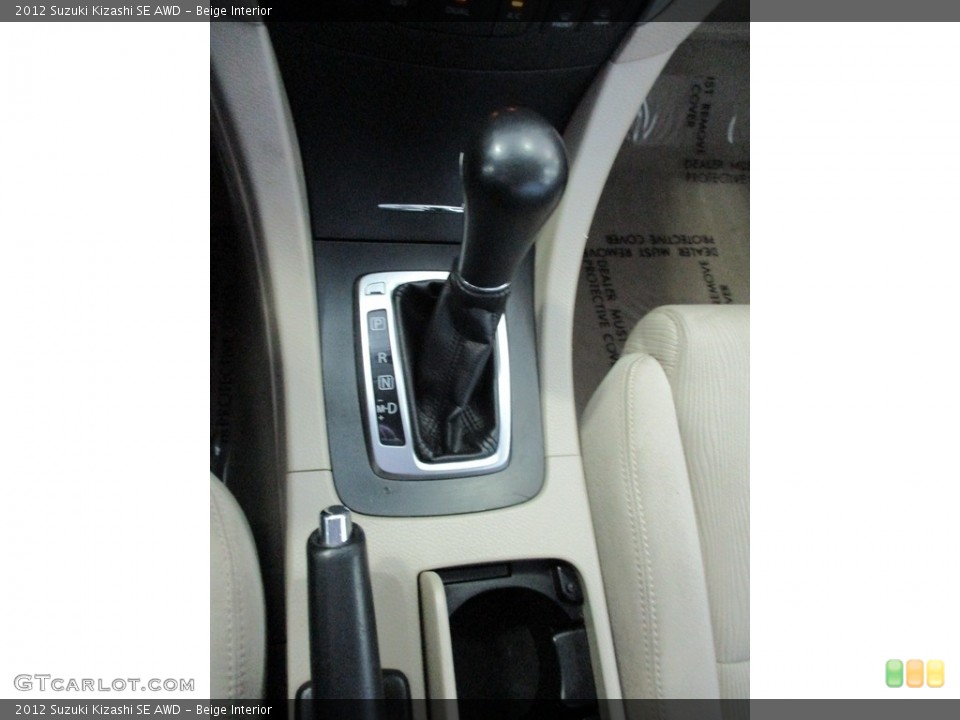 Beige Interior Transmission for the 2012 Suzuki Kizashi SE AWD #145348585