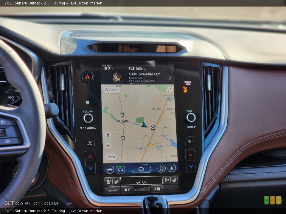 Java Brown Interior Navigation for the 2023 Subaru Outback 2.5i Touring #145348957