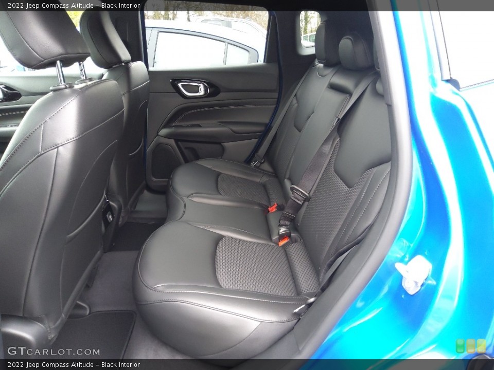Black Interior Rear Seat for the 2022 Jeep Compass Altitude #145349860