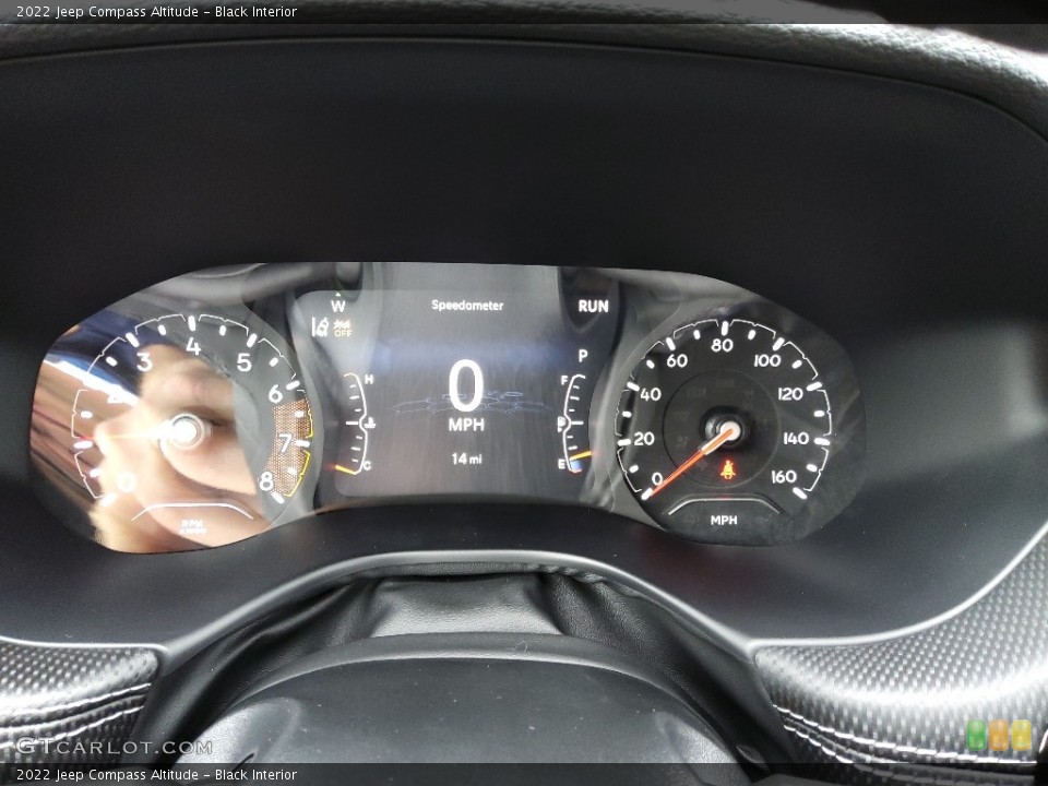 Black Interior Gauges for the 2022 Jeep Compass Altitude #145350064