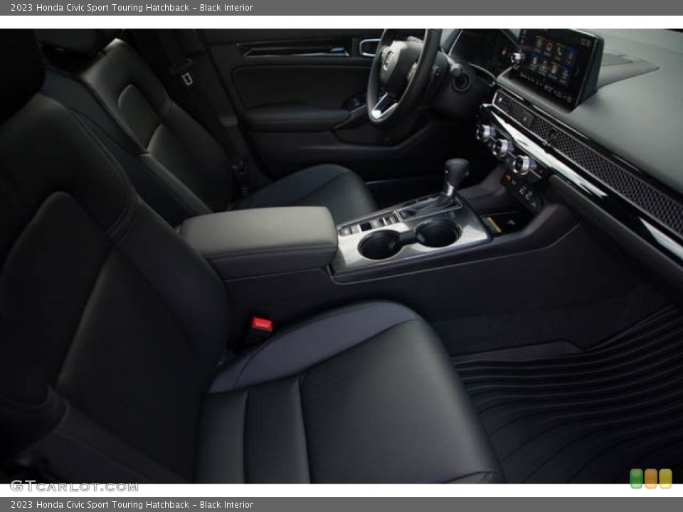 Black Interior Front Seat for the 2023 Honda Civic Sport Touring Hatchback #145350649