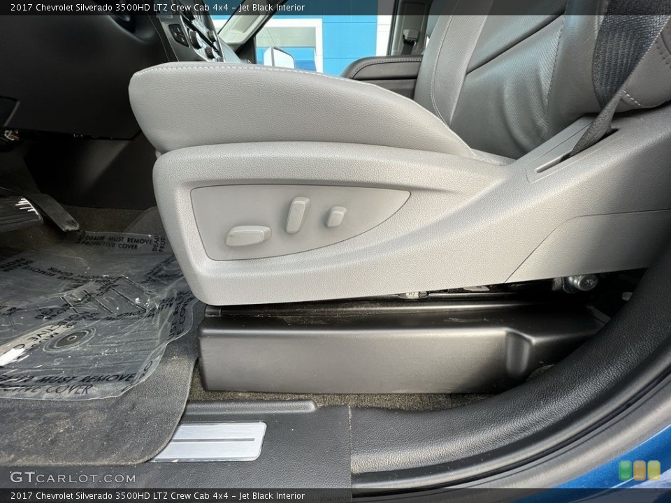Jet Black Interior Front Seat for the 2017 Chevrolet Silverado 3500HD LTZ Crew Cab 4x4 #145350933