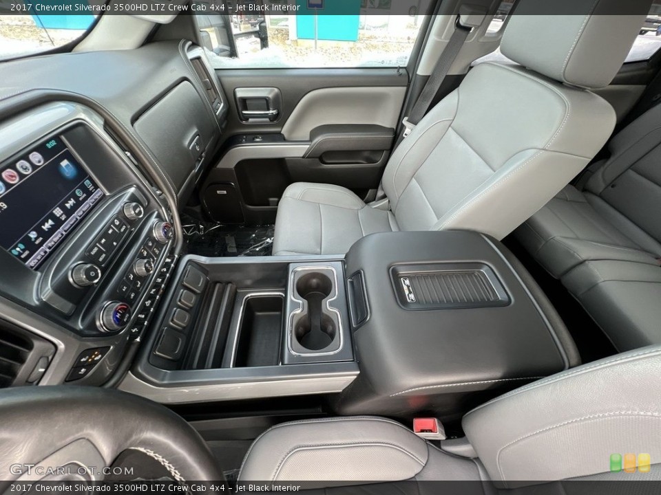 Jet Black Interior Front Seat for the 2017 Chevrolet Silverado 3500HD LTZ Crew Cab 4x4 #145351118