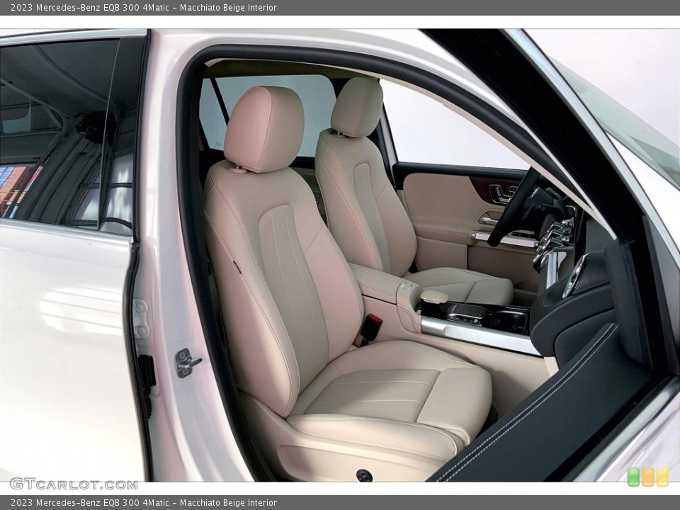 Macchiato Beige Interior Front Seat for the 2023 Mercedes-Benz EQB 300 4Matic #145351219