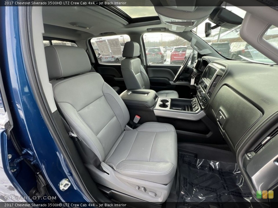 Jet Black 2017 Chevrolet Silverado 3500HD Interiors