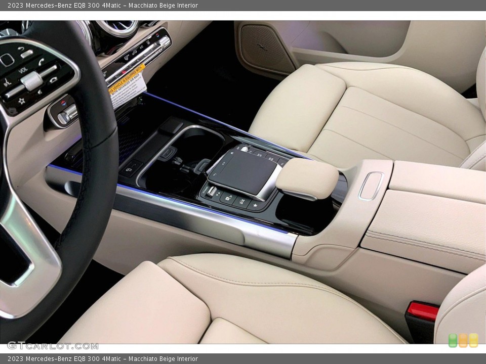 Macchiato Beige Interior Controls for the 2023 Mercedes-Benz EQB 300 4Matic #145351297