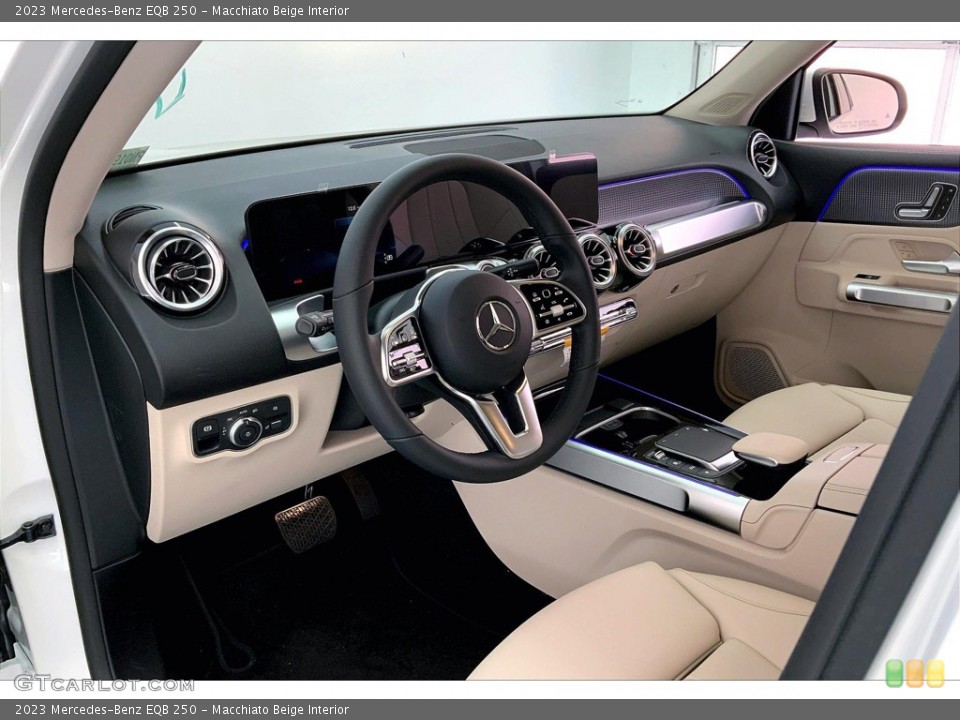 Macchiato Beige Interior Front Seat for the 2023 Mercedes-Benz EQB 250 #145355019