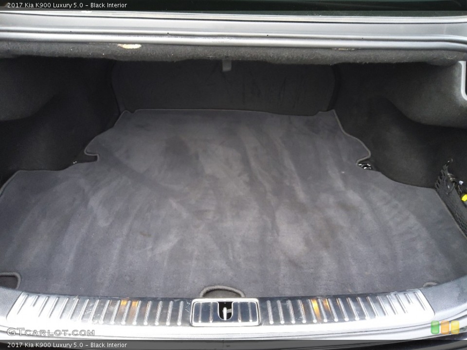 Black Interior Trunk for the 2017 Kia K900 Luxury 5.0 #145355130