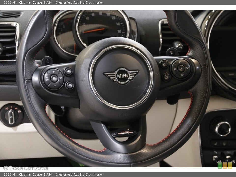 Chesterfield Satellite Grey Interior Steering Wheel for the 2020 Mini Clubman Cooper S All4 #145355265