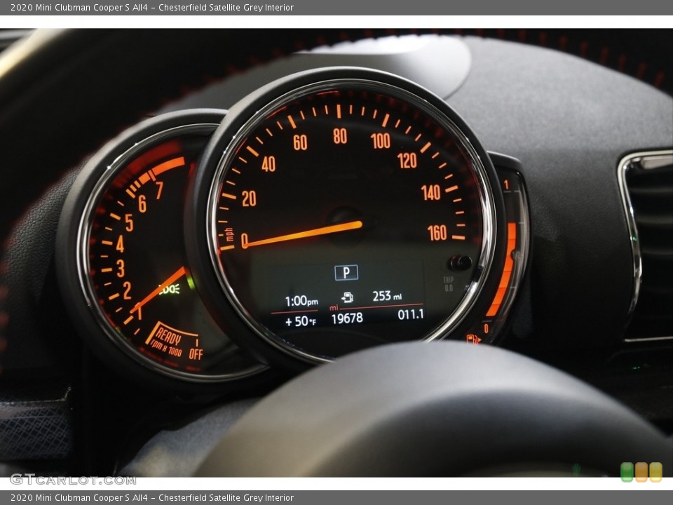 Chesterfield Satellite Grey Interior Gauges for the 2020 Mini Clubman Cooper S All4 #145355289