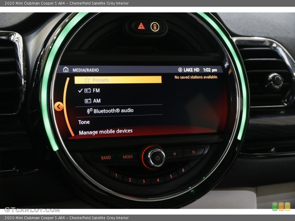 Chesterfield Satellite Grey Interior Controls for the 2020 Mini Clubman Cooper S All4 #145355358