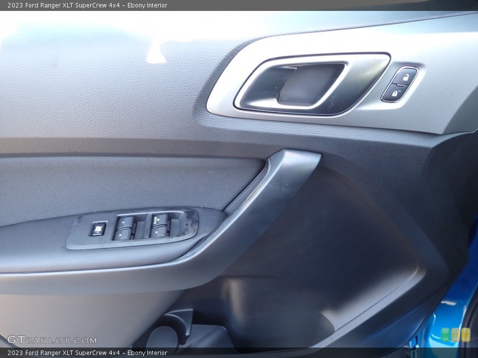 Ebony Interior Door Panel for the 2023 Ford Ranger XLT SuperCrew 4x4 #145355637