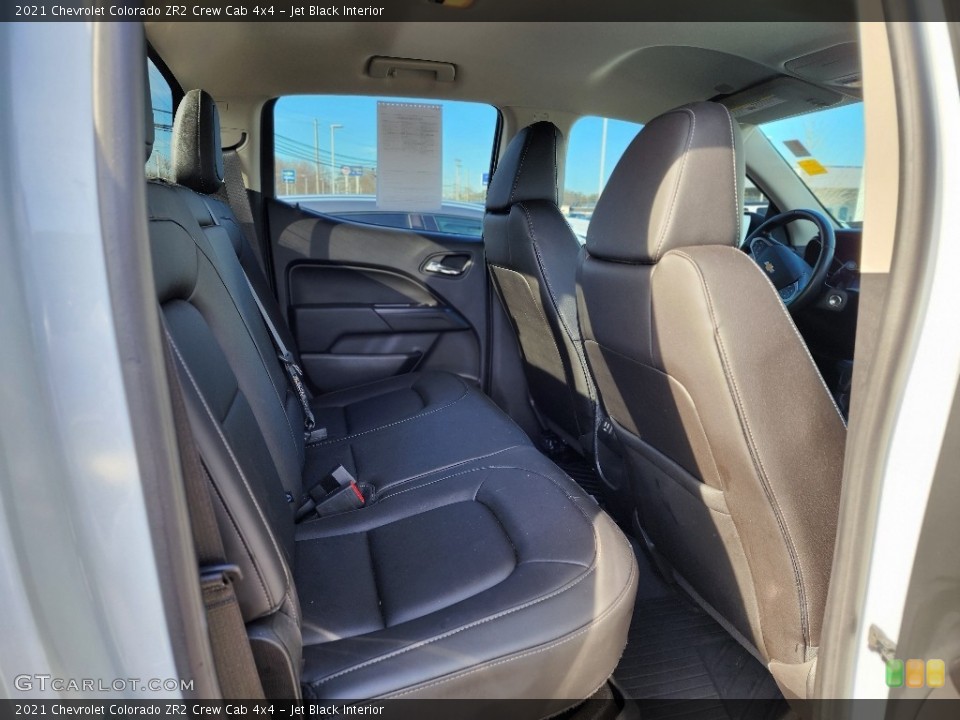 Jet Black Interior Rear Seat for the 2021 Chevrolet Colorado ZR2 Crew Cab 4x4 #145356036
