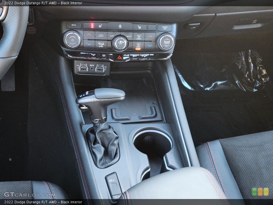 Black Interior Controls for the 2022 Dodge Durango R/T AWD #145357743