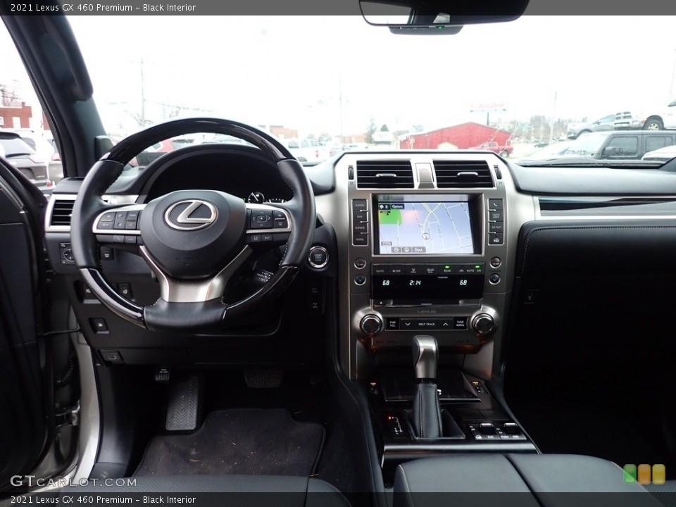 Black Interior Dashboard for the 2021 Lexus GX 460 Premium #145358430