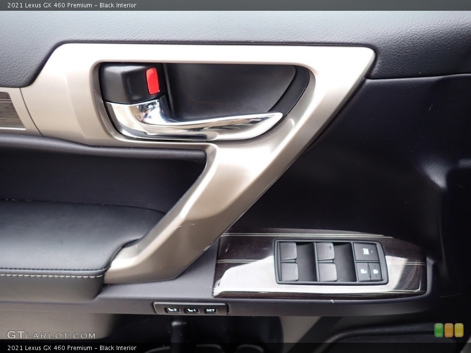 Black Interior Door Panel for the 2021 Lexus GX 460 Premium #145358448