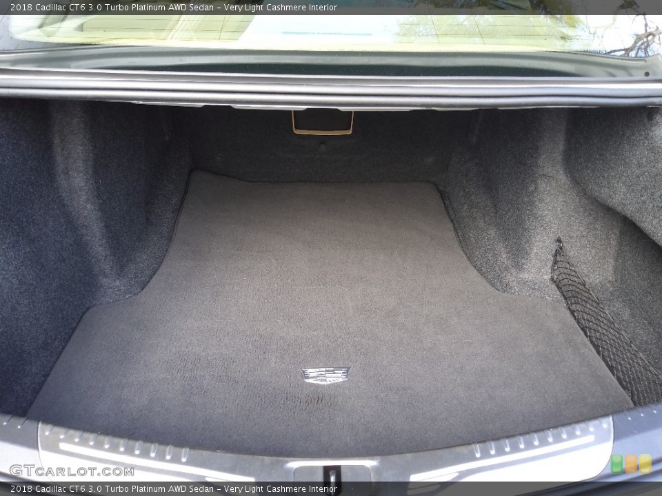 Very Light Cashmere Interior Trunk for the 2018 Cadillac CT6 3.0 Turbo Platinum AWD Sedan #145358928