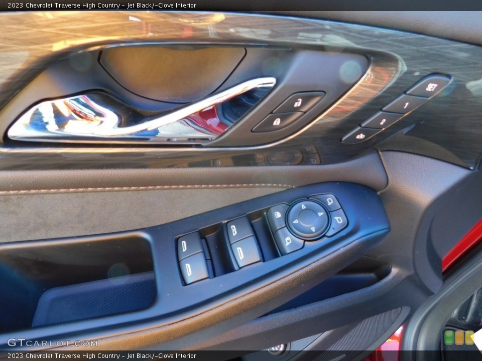 Jet Black/­Clove Interior Door Panel for the 2023 Chevrolet Traverse High Country #145358994