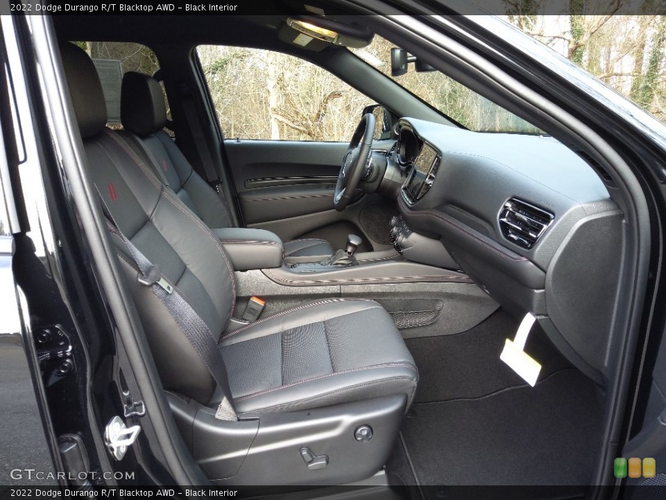 Black Interior Photo for the 2022 Dodge Durango R/T Blacktop AWD #145359075
