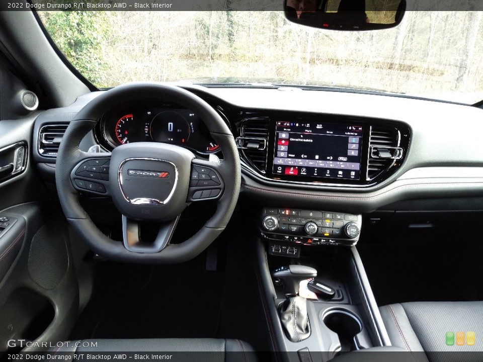 Black Interior Dashboard for the 2022 Dodge Durango R/T Blacktop AWD #145359096