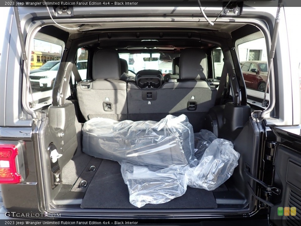 Black Interior Trunk for the 2023 Jeep Wrangler Unlimited Rubicon Farout Edition 4x4 #145359273