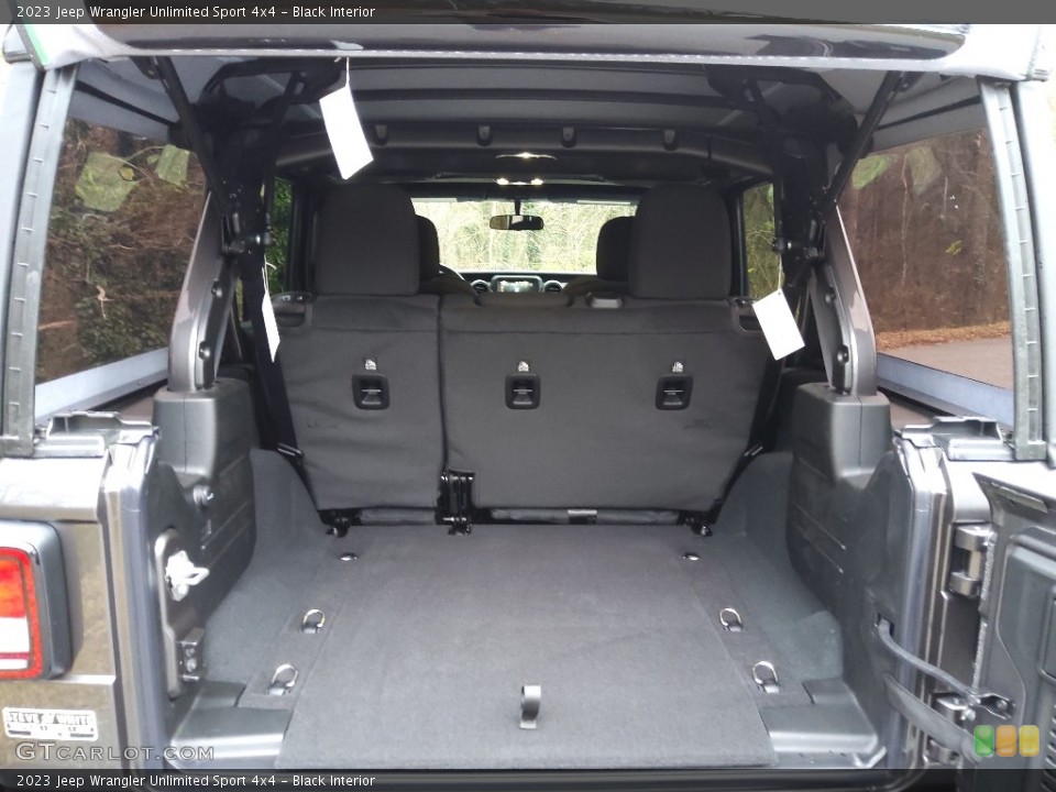 Black Interior Trunk for the 2023 Jeep Wrangler Unlimited Sport 4x4 #145359705