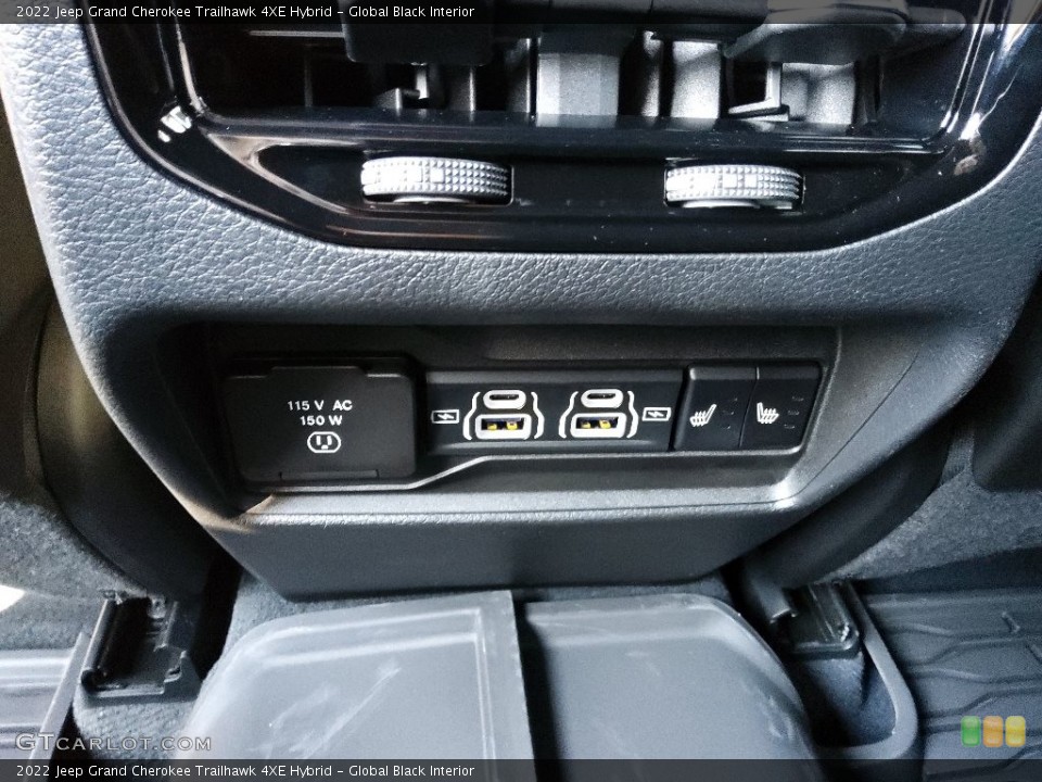 Global Black Interior Controls for the 2022 Jeep Grand Cherokee Trailhawk 4XE Hybrid #145360314