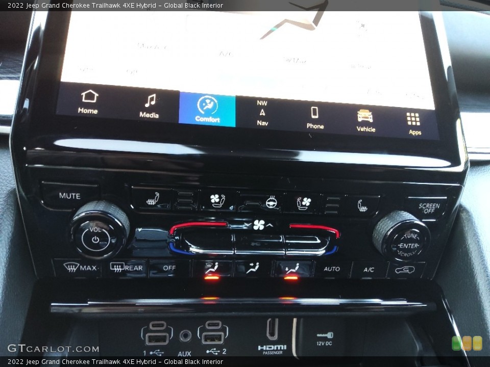 Global Black Interior Controls for the 2022 Jeep Grand Cherokee Trailhawk 4XE Hybrid #145360539