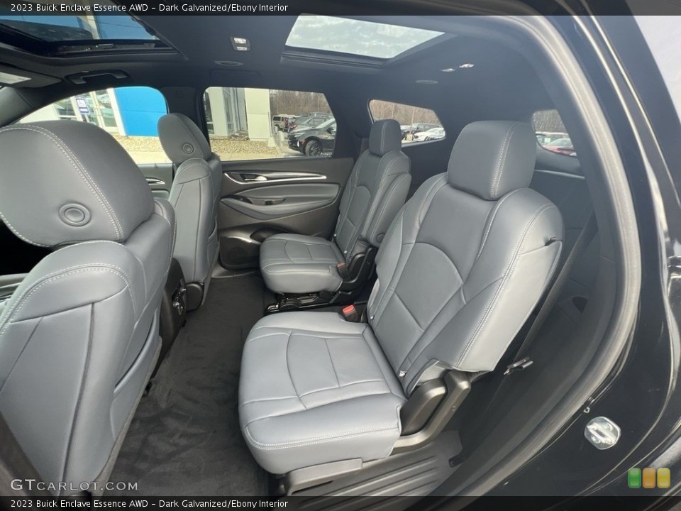 Dark Galvanized/Ebony Interior Rear Seat for the 2023 Buick Enclave Essence AWD #145362657