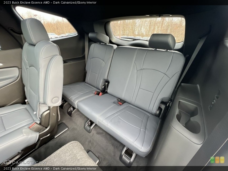 Dark Galvanized/Ebony Interior Rear Seat for the 2023 Buick Enclave Essence AWD #145362678