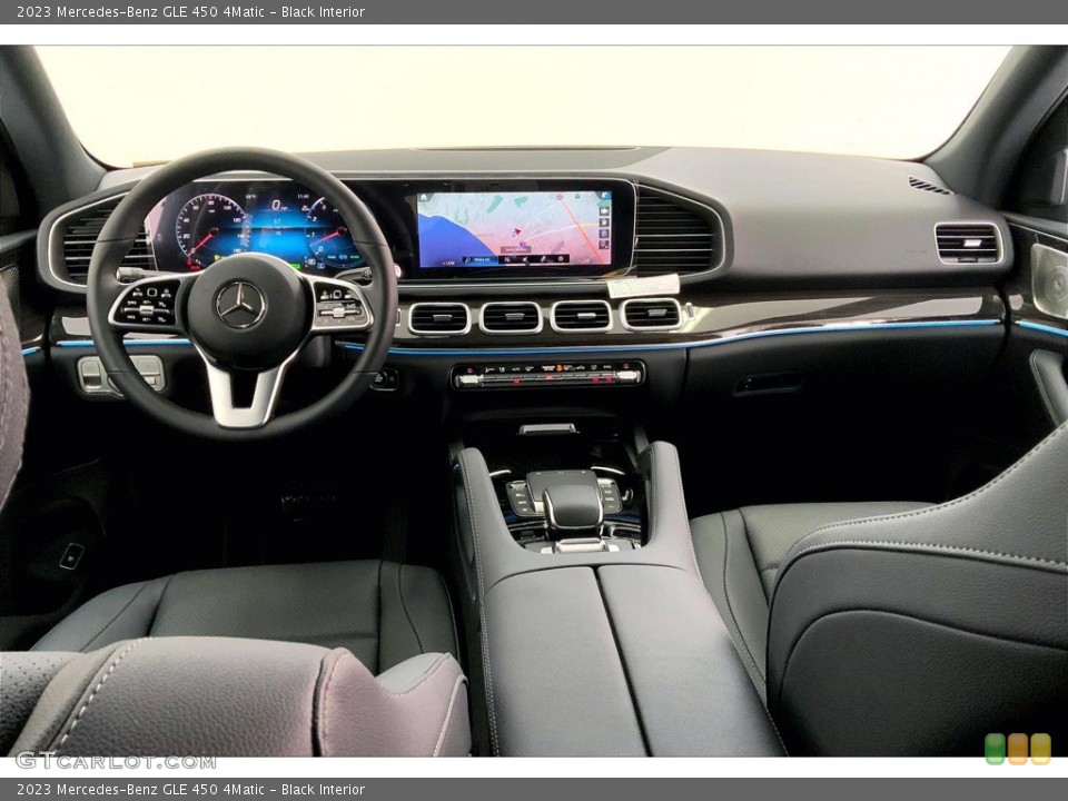 Black Interior Dashboard for the 2023 Mercedes-Benz GLE 450 4Matic #145362747