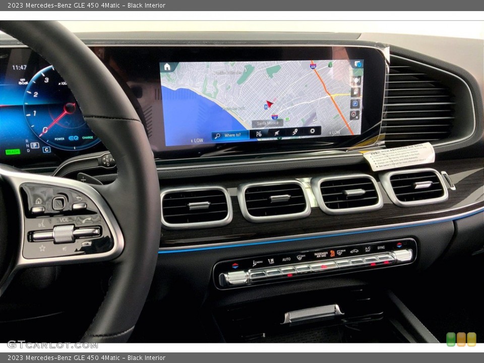 Black Interior Controls for the 2023 Mercedes-Benz GLE 450 4Matic #145362771