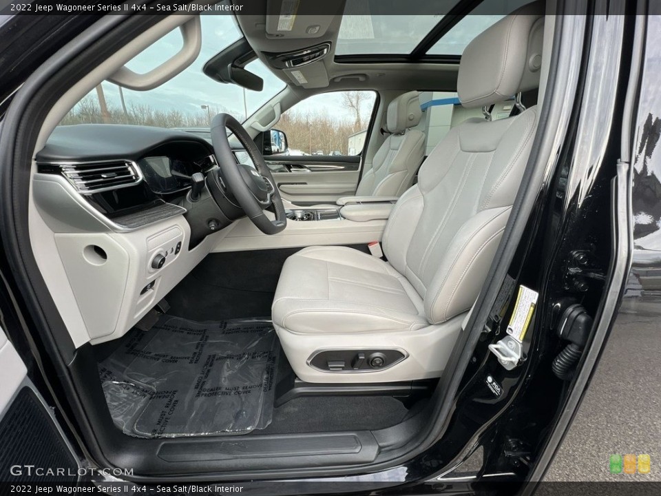 Sea Salt/Black Interior Photo for the 2022 Jeep Wagoneer Series II 4x4 #145365021