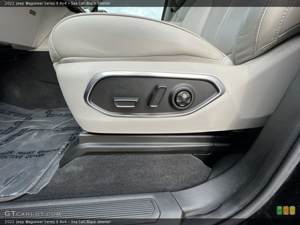Sea Salt/Black Interior Front Seat for the 2022 Jeep Wagoneer Series II 4x4 #145365039