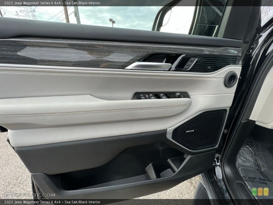 Sea Salt/Black Interior Door Panel for the 2022 Jeep Wagoneer Series II 4x4 #145365063