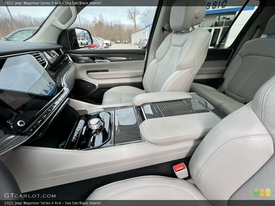 Sea Salt/Black Interior Front Seat for the 2022 Jeep Wagoneer Series II 4x4 #145365210