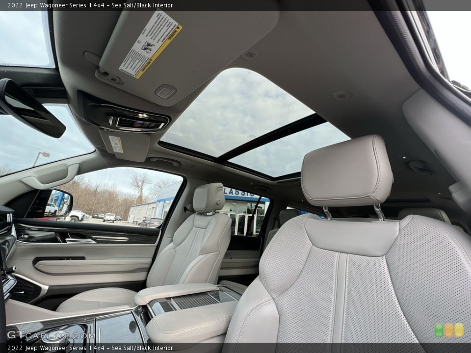 Sea Salt/Black Interior Sunroof for the 2022 Jeep Wagoneer Series II 4x4 #145365216