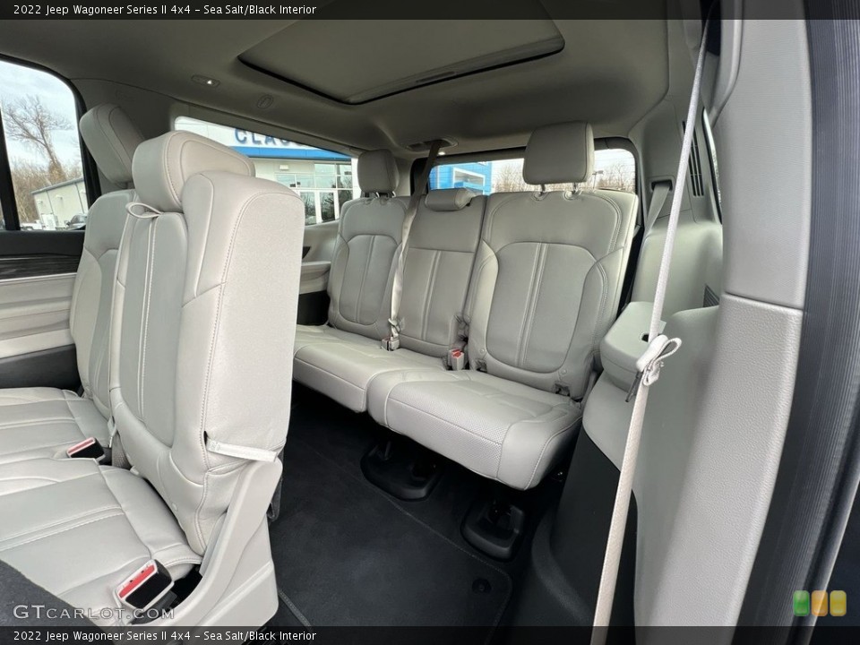 Sea Salt/Black Interior Rear Seat for the 2022 Jeep Wagoneer Series II 4x4 #145365267