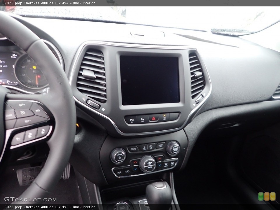 Black Interior Controls for the 2023 Jeep Cherokee Altitude Lux 4x4 #145365807