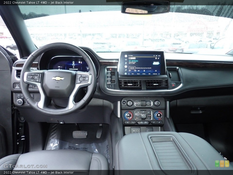 Jet Black Interior Dashboard for the 2022 Chevrolet Tahoe LT 4WD #145366116