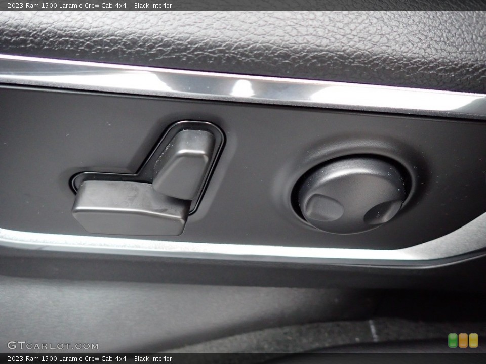Black Interior Controls for the 2023 Ram 1500 Laramie Crew Cab 4x4 #145366659