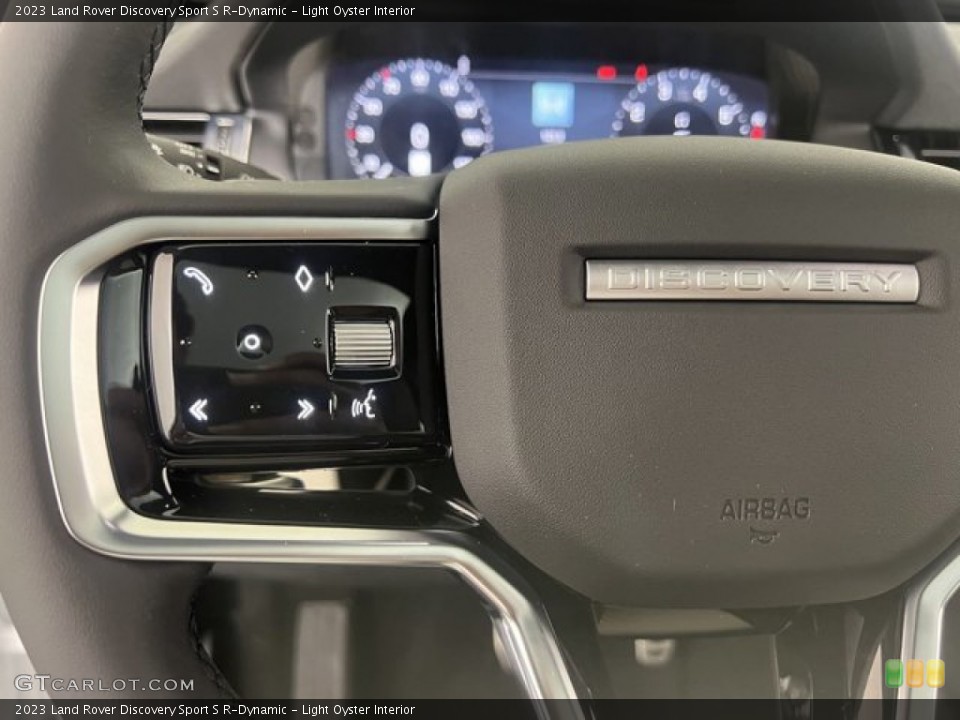 Light Oyster Interior Steering Wheel for the 2023 Land Rover Discovery Sport S R-Dynamic #145366911