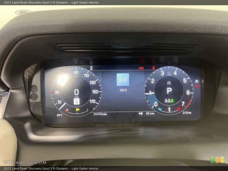 Light Oyster Interior Gauges for the 2023 Land Rover Discovery Sport S R-Dynamic #145366932