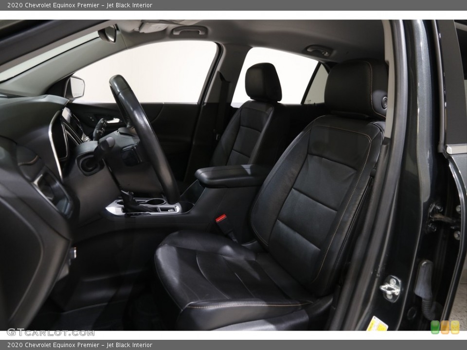 Jet Black Interior Front Seat for the 2020 Chevrolet Equinox Premier #145367443