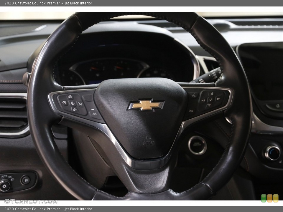 Jet Black Interior Steering Wheel for the 2020 Chevrolet Equinox Premier #145367449