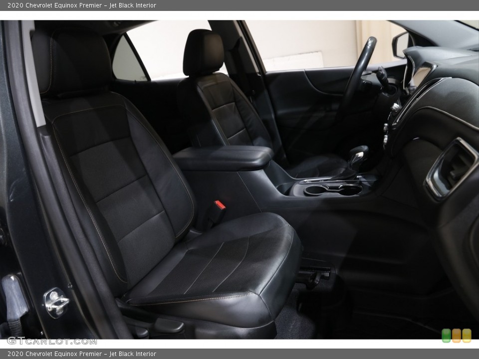 Jet Black Interior Front Seat for the 2020 Chevrolet Equinox Premier #145367470
