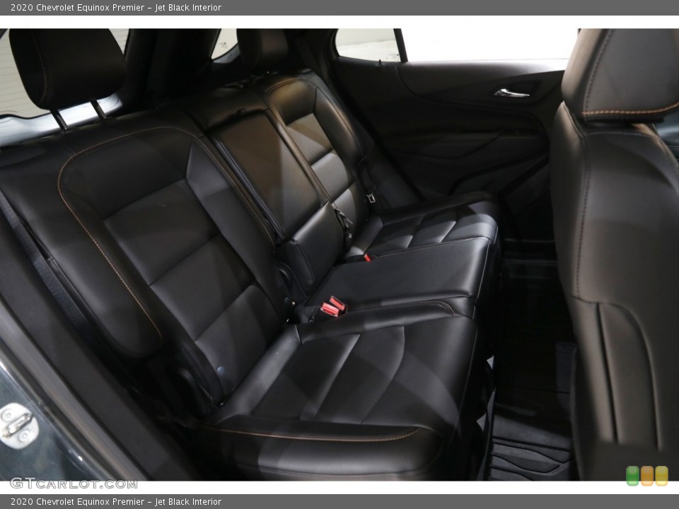 Jet Black Interior Rear Seat for the 2020 Chevrolet Equinox Premier #145367473