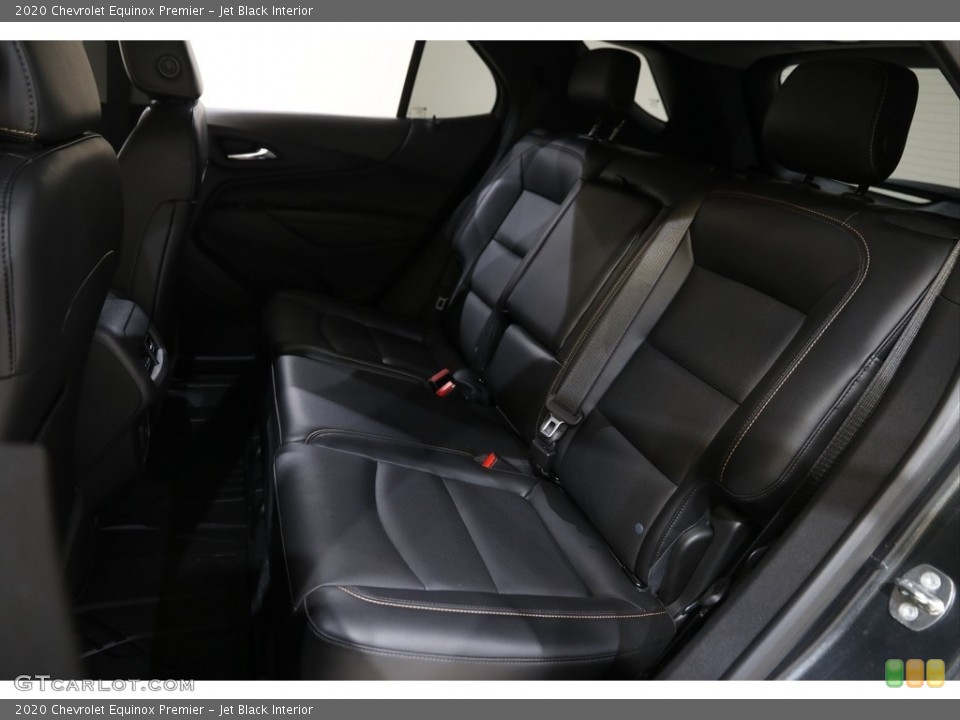 Jet Black Interior Rear Seat for the 2020 Chevrolet Equinox Premier #145367476