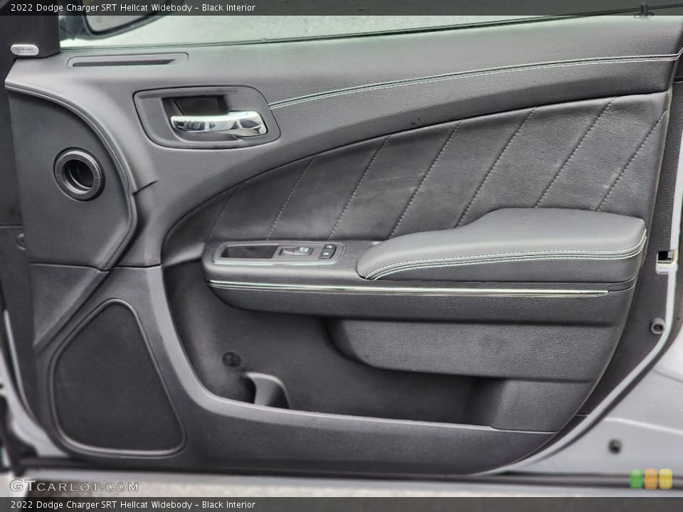 Black Interior Door Panel for the 2022 Dodge Charger SRT Hellcat Widebody #145368824